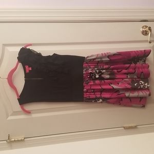 Floral Dress with Ruffle Detail